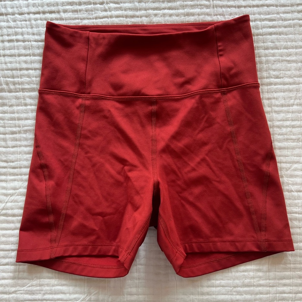 EUC Ember High Rise Run Shorts Girlfriend Collective M